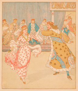 そして、1880年にナイフを完全に痛めつけた。 作： Randolph Caldecott