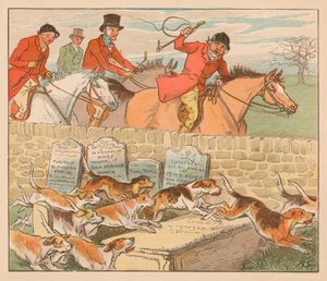 猟犬が見えるようになると、c1883。