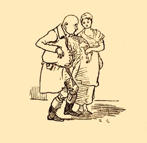1878年、ジョンギルピンが再び帽子を被らずかつかつらなく到着しました。 作： Randolph Caldecott