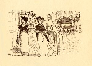 3つの顧客、1878年、c1918。 作： Randolph Caldecott