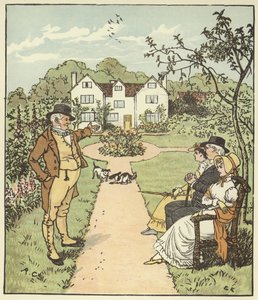 ジャックが建てた家 作： Randolph Caldecott