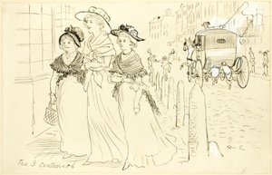 3人の顧客 作： Randolph Caldecott