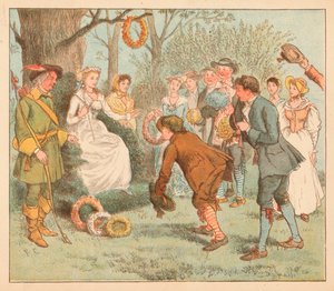 ...彼らは亭に行きました...、c1885、1934。 作： Randolph Caldecott