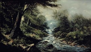 西部の風景 作： Ransome Gillette Holdredge