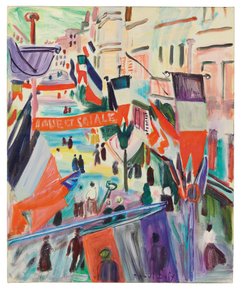 14 7月 ル・アーヴル 作： Raoul Dufy