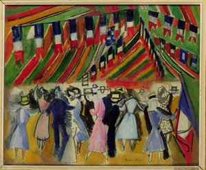 7月14日 作： Raoul Dufy