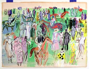 アスコット 作： Raoul Dufy