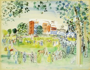 アスコット 作： Raoul Dufy