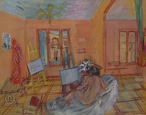 ペルピニャン工房、ジャンヌ・ダルク通り 作： Raoul Dufy
