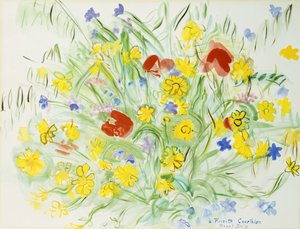 野の花のブーケ（Bouquet de Fleurs des Champs 作： Raoul Dufy
