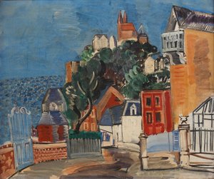 コート・バス 1924年頃（油彩・カンヴァス） 作： Raoul Dufy