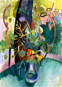 花瓶の花 作： Raoul Dufy