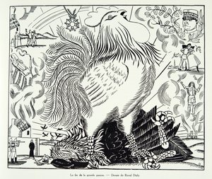 第一次世界大戦の終結、『第三共和国史』第1巻、政治史より、1933年発行（リトグラフ） 作： Raoul Dufy