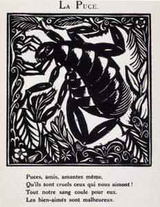 ラ・ピュ-ス-ラウル・デュフィ（1877-1953）挿絵、ギョーム・アポリネール作「オルフェの行進」、ド・ラ・シレーヌ編、パリ所収 作： Raoul Dufy
