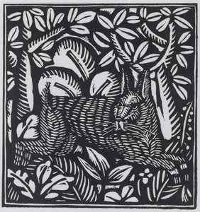 ウサギ 作： Raoul Dufy