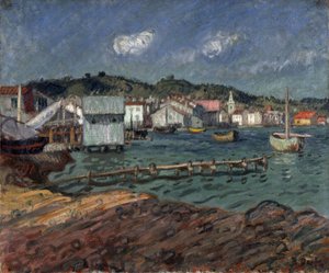 マルティーグの港 作： Raoul Dufy