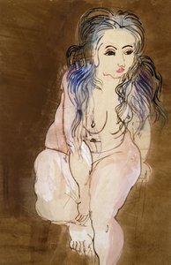 座る裸婦 作： Raoul Dufy