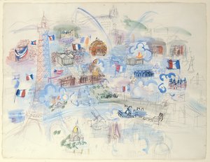 パリ 作： Raoul Dufy