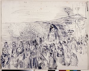 ナポリの行列 作： Raoul Dufy