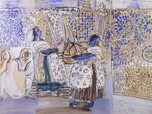 マラケシュでのレセプション；マラケシュでのレセプション 作： Raoul Dufy