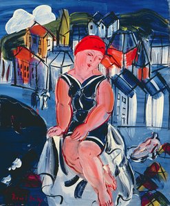 サント・アドレスの小さな浴場 作： Raoul Dufy
