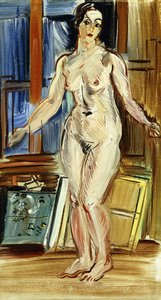 スタンディング・ヌード 作： Raoul Dufy