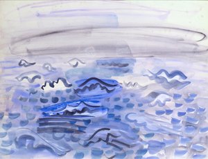 波の研究 作： Raoul Dufy