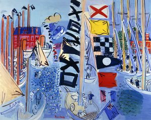 盆地；ル・バッサン 作： Raoul Dufy