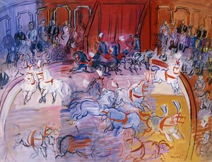 ビッグ・トップ 1935年頃（油彩・キャンバス） 作： Raoul Dufy