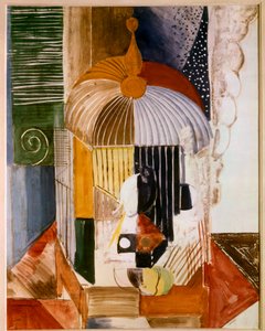 鳥かご、20世紀（キャンバスに油彩） 作： Raoul Dufy