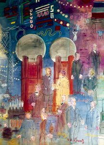 電気の妖精 作： Raoul Dufy