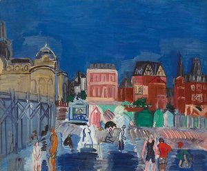 マリー・クリスティーヌ浴場（Les bains Marie-Christine 作： Raoul Dufy