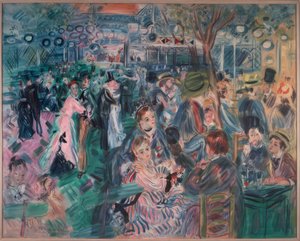 ムーラン・ド・ラ・ガレット 作： Raoul Dufy