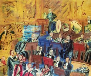 オーケストラ 作： Raoul Dufy