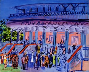 オーナーの囲い、1930-5年頃 作： Raoul Dufy