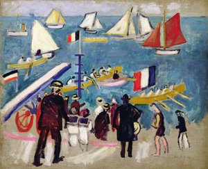 レガッタ 作： Raoul Dufy