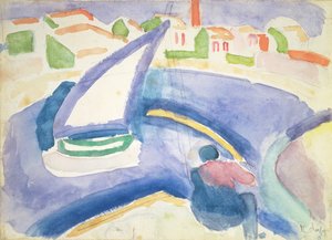 帆船 作： Raoul Dufy
