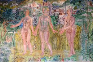 セーヌ川、パリから海へ、詳細 作： Raoul Dufy
