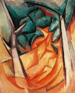 エスタックの木々 作： Raoul Dufy