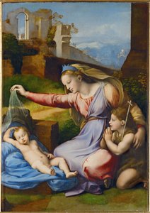 La Vierge au diademe bleu - 青い戴冠式の聖母...
