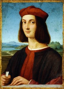 ピエトロ・ベンボの肖像（1470-1547）-Peinture de Raphael（Raffaello Sanzio