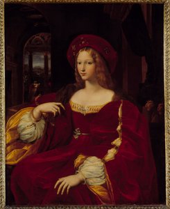 ナポリ副王妃ジョアン・ダラゴン（1500-1577）の肖像 ラファエロ・サンツィオ（1483-1520）の作品