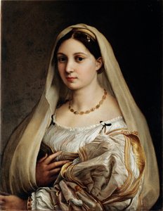 ヴォワレと呼ばれる女性の肖像 絵画 作： Raphael