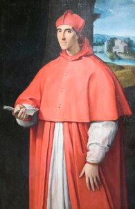 アレッサンドロ・ファルネーゼ枢機卿の肖像 作： Raphael (1483 1520)