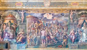 十字架のビジョン 作： Raphael (1483 1520)