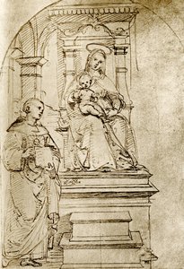 即位マドンナ 作： Raffaello Sanzio Raphael
