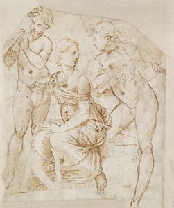 ミュージシャンのグループ、16世紀初頭 作： Raphael