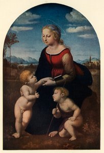 ラベルジャルディニエール、1507、c1912 作： Raffaello Sanzio Raphael