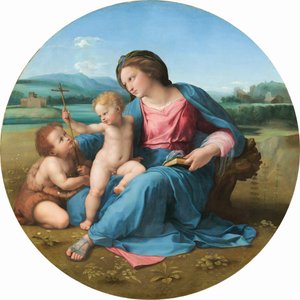 アルバマドンナ、c。 1510年。 作： Raphael