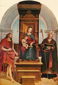 アンディディマドンナ、1505年、1911年 作： Raffaello Sanzio Raphael